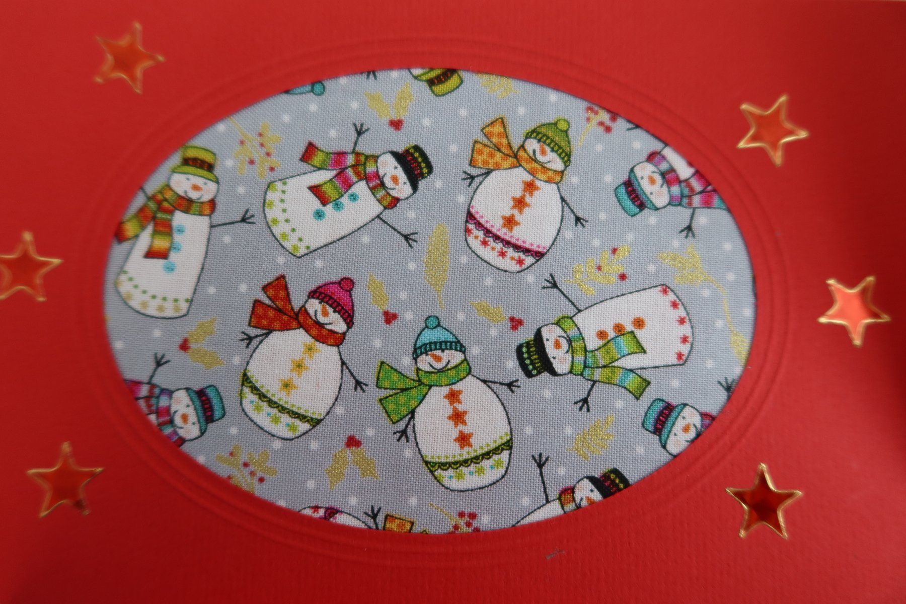 Cartoline: Set: 3 Weihnachtskarten mit Stoff (Doppelkarten/Kuverts) NEU – Nuovo e nell'imballaggio originale da Zürich venduto da Piki7 1