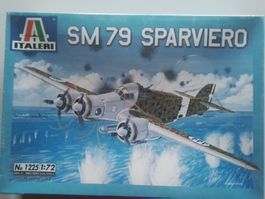 Neu OVP Italeri 1225 SM 79 Sparviero Italienische Luftwaffe