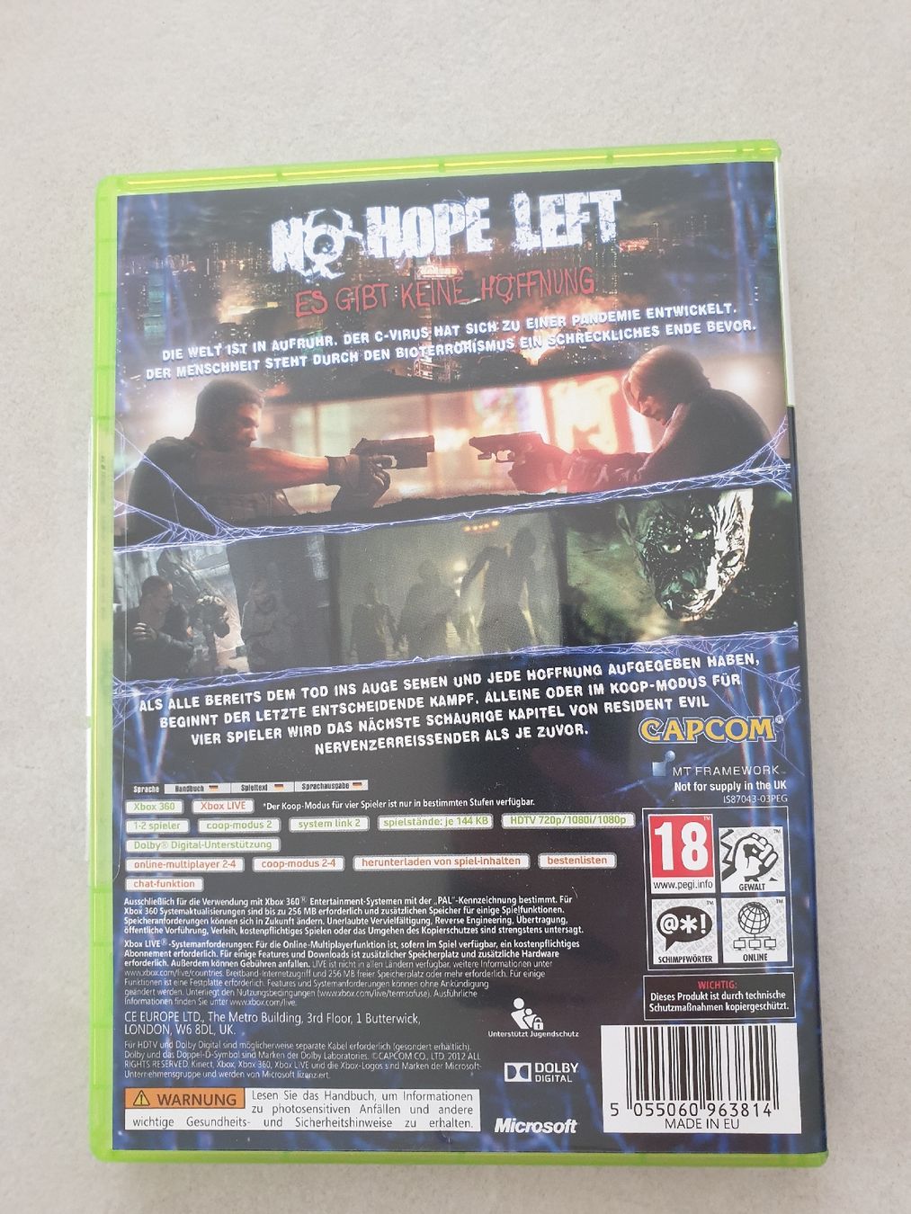 Microsoft Giochi: Resident Evil 6 Xbox 360 – Usato da Füllinsdorf venduto da master_mind 1