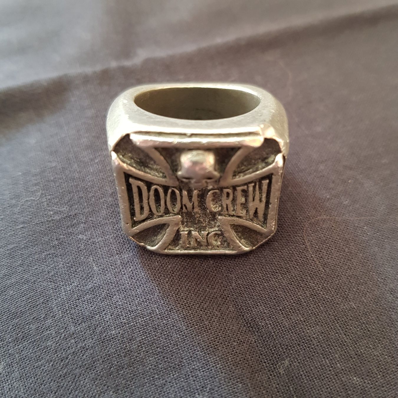 Anelli: Bague Black Label Society "Official Doom Crew" – Usato da Monte Carasso venduto da arn_dime