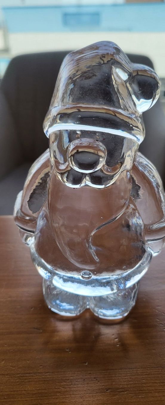 Tutte le decorazioni: Père Noël en verre Leonardo – Usato da Granges-Paccot venduto da Cecile76