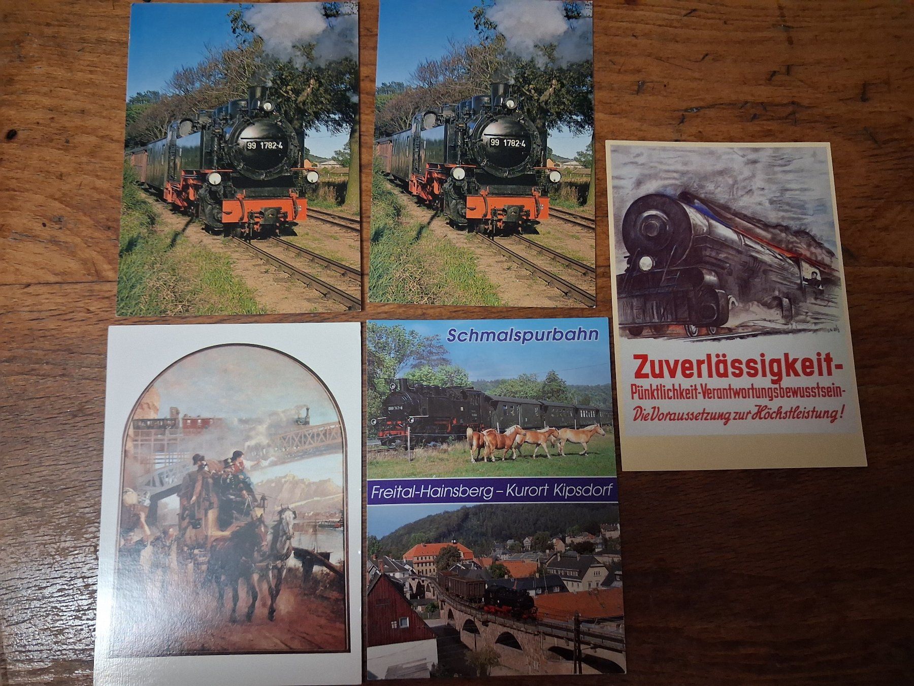 Cartoline postali: 22 Postkarten Dampfloks & Züge – Usato da Zürich venduto da rald 4
