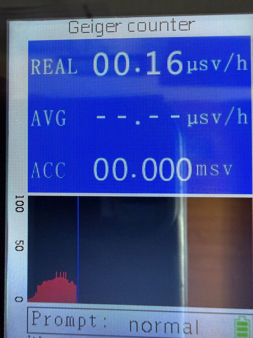 Misurare: Geigerzähler 0.01-99,99 uSv/h, NEU – Nuovo e nell'imballaggio originale da Lützelflüh-Goldb venduto da Elementis 1