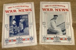 1916 - 2 Originale Kriegs Zeitschriften WW1 England englisch