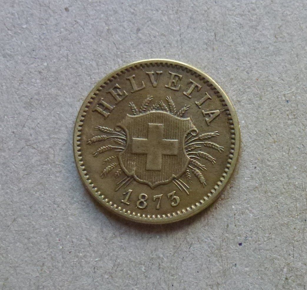 Tutti le monete: ++ 5 Rappen 1873, gute Erhaltung – Usato da Walkringen venduto da Casablanca777