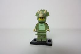 LEGO Minifigur CMF Serie 25 Triceratops-Fan