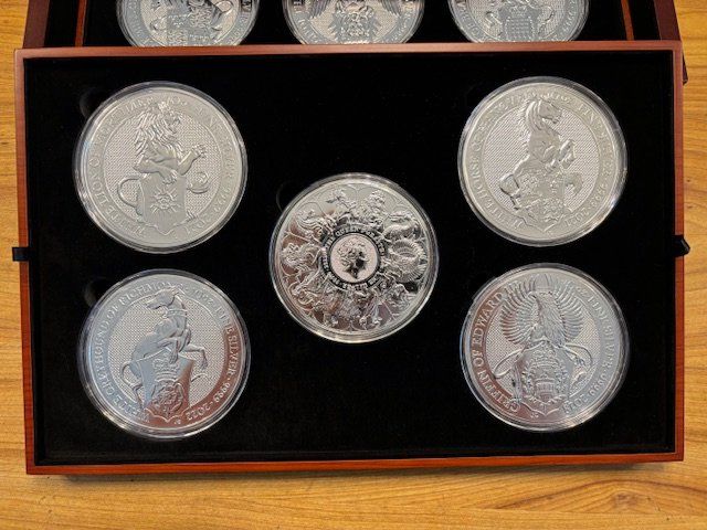 Tutti le monete: Queens Beasts 10oz Silbermünzen – Nuovo (secondo la descrizione) da Grenchen venduto da chaga1234 2