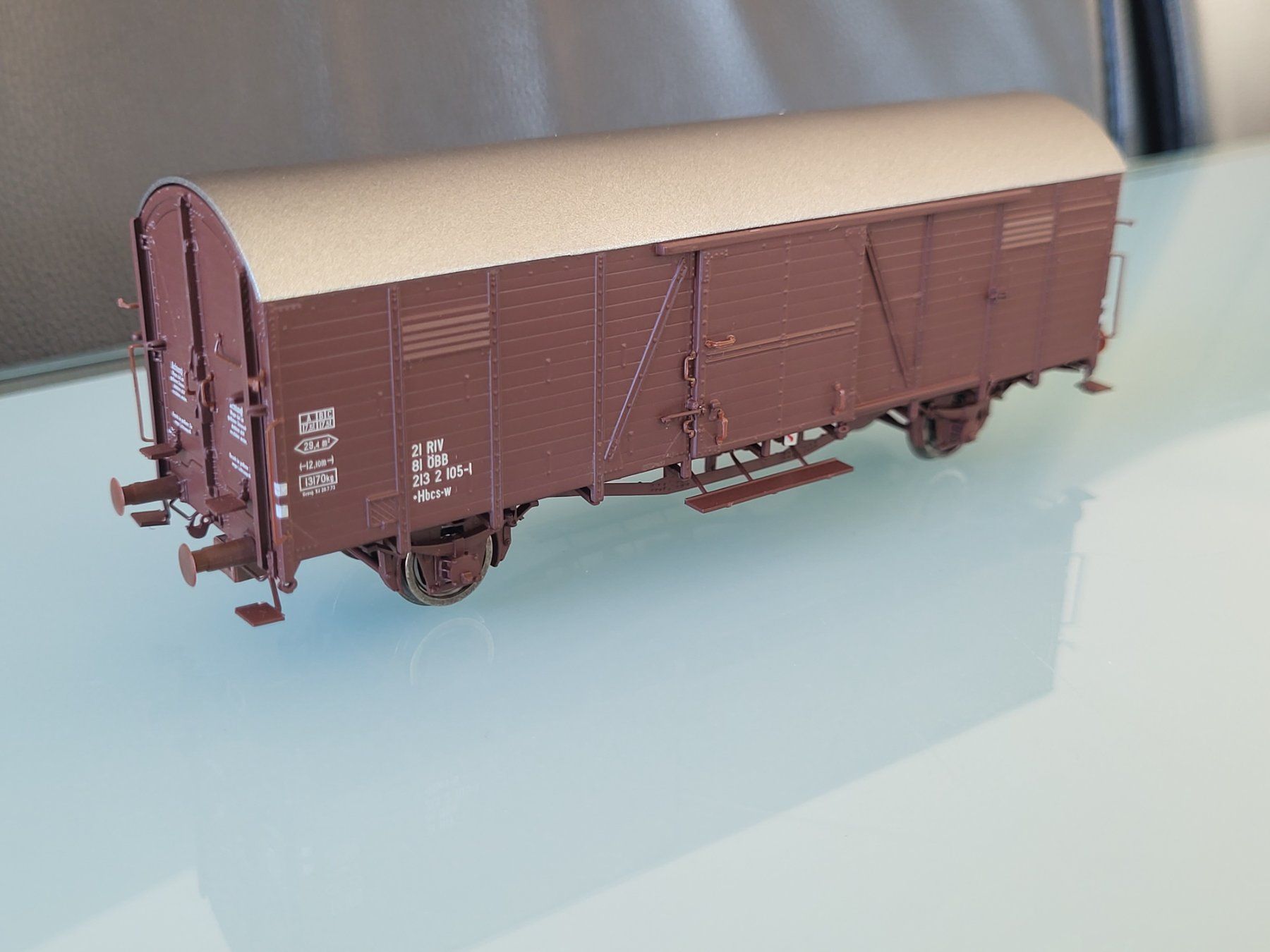 Brawa Modellini di ferrovie: H0  BRAWA  DB & ÖBB  2 Stk. Güterwagen – Nuovo (secondo la descrizione) da Oberburg venduto da sensetal 5