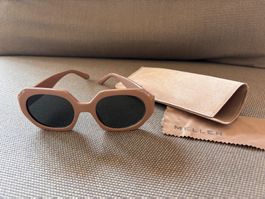 Meller Sonnenbrille beige neuwertig!