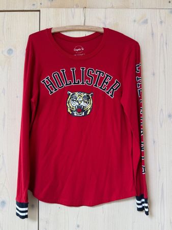 Hollister Langarmshirt Rot Grösse S  Neu