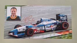 LG/ Autogrammkarte Ulf Ehninger Team ESBA Racing Benetton F1