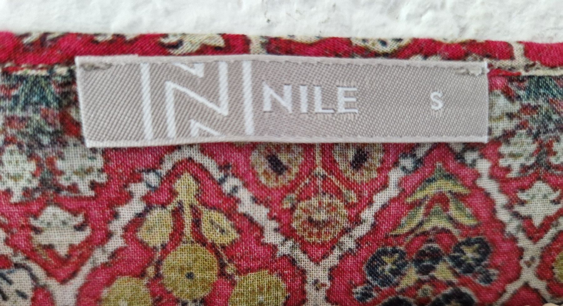Nile Camicette: Nile Bluse, Gr. S,  Baumwolle – Usato da Kloten venduto da somsing 4