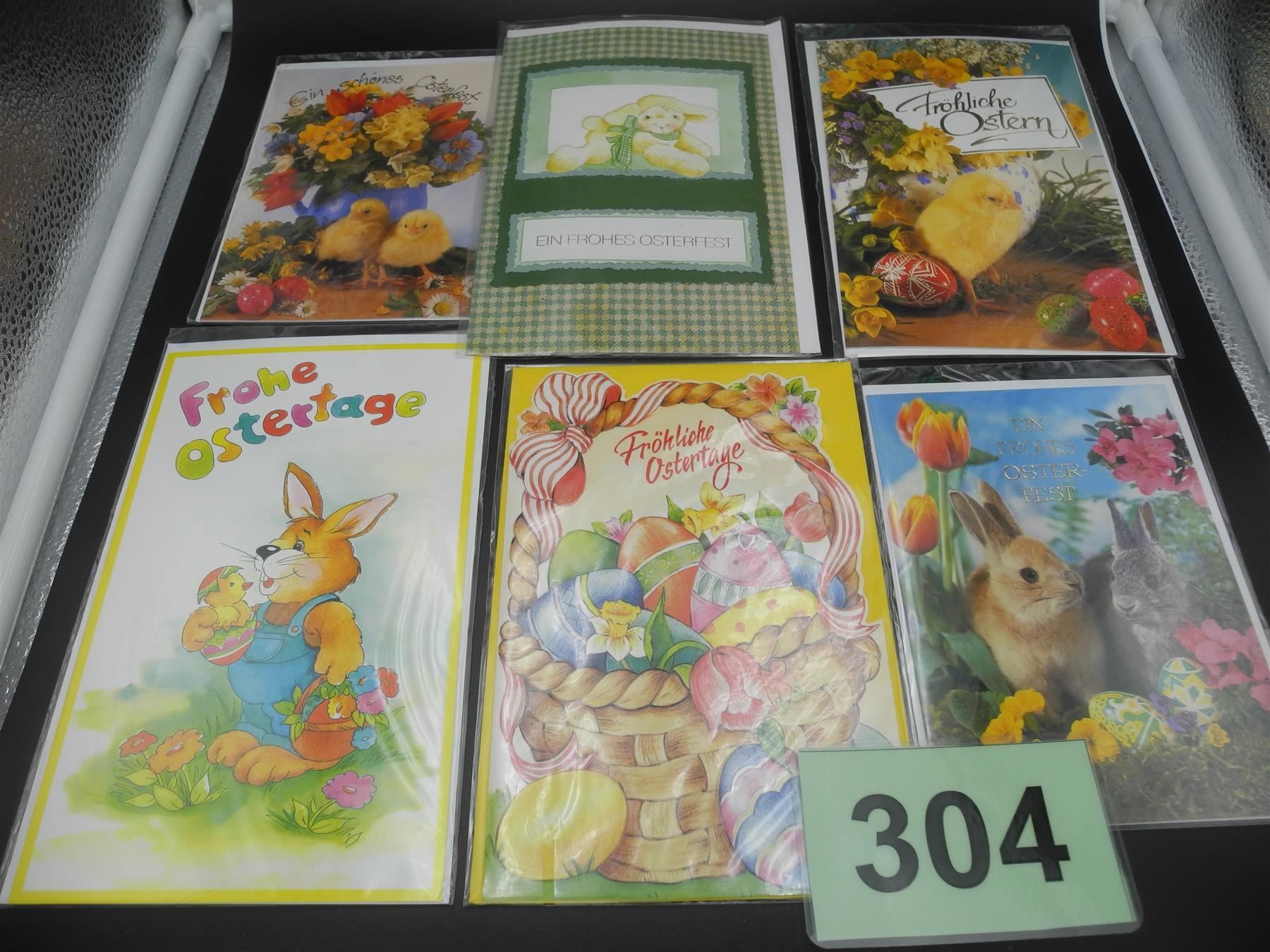Cartoline: 6 Osterkarten, Nr. 304 – Nuovo e nell'imballaggio originale da Kottwil venduto da Crazyrolf 1