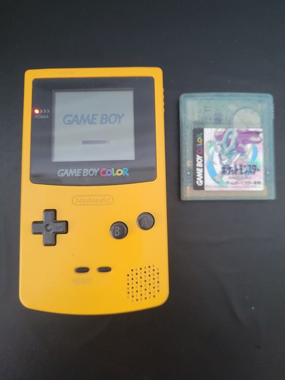 Gameboy color Jaune + Pokémon Krystal JPN Kaufen auf Ricardo