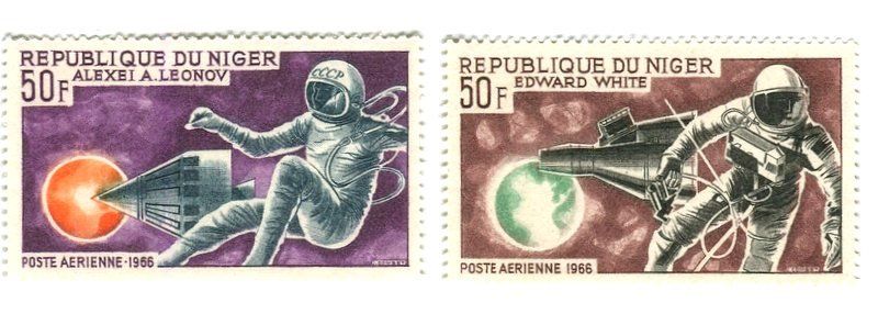 Alle Briefmarken: Briefmarken "Raumfahrt. Alexei Leonow". Niger – Neu und originalverpackt aus Basel von Butsch5