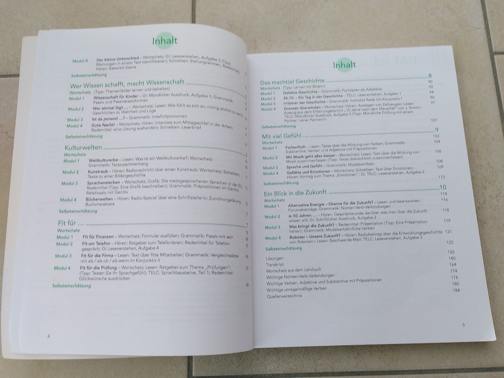 Libri: ASPEKTE- MITTELSTUFE DEUTSCH/ ARBEITSBUCH 2 – Usato da Brugg AG venduto da olamim 3