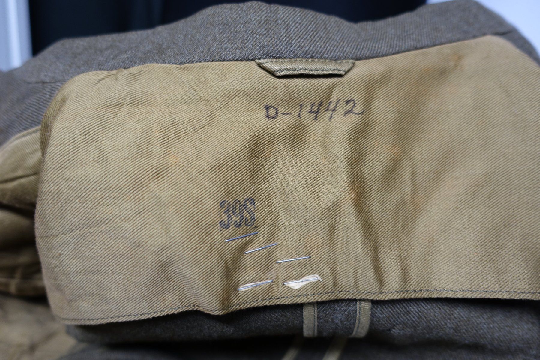 Uniformi: US Army Uniformjacke 2.WK Alaska Defense/9th Service Command – Usato da Kappelen venduto da Marmoe 9