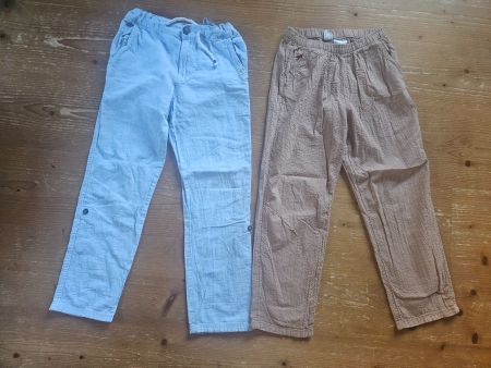 2 luftige Sommerhosen Jungs 134 H&M