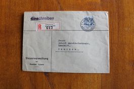 1942 Brief Steuerverwltung LU nach Hämikon