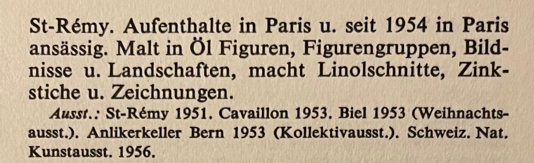 Dipinti: Keller-Venton Edwin (1930-1990) – Usato da Grosshöchstetten venduto da Perle1951 6