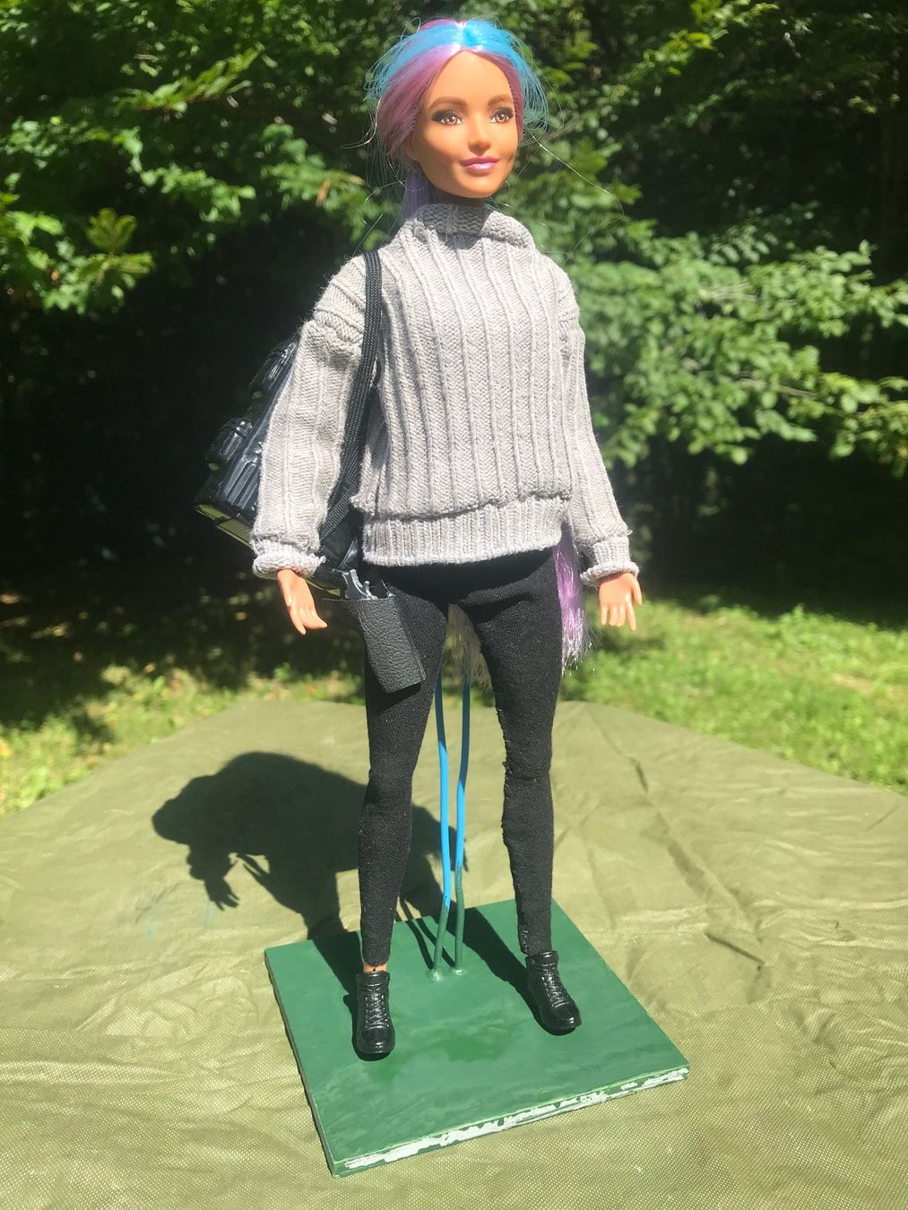 Bambole: OOAK Barbie Explorerin (artikuliert) – Usato da Onex venduto da johnca