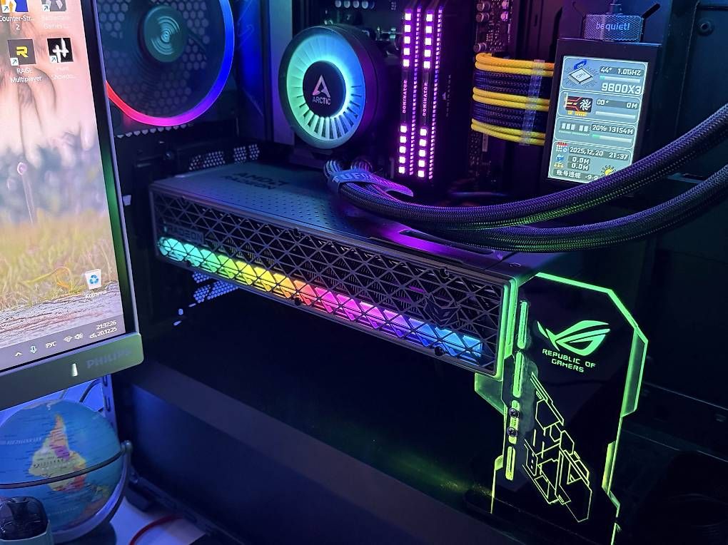 Amd PCs: Gaming PC Ryzen 7 9800X3D – Gebraucht aus Zunzgen von prinse_artes