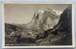 Grindelwald und Wetterhorn 3709 m