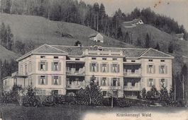 Wald ZH, Krankenasyl, gelaufen um 1920