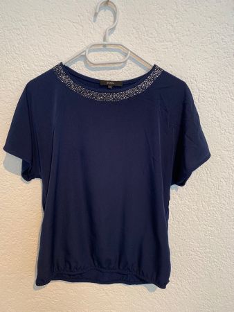 Bonita Shirt Bluse dunkelblau Gr. S