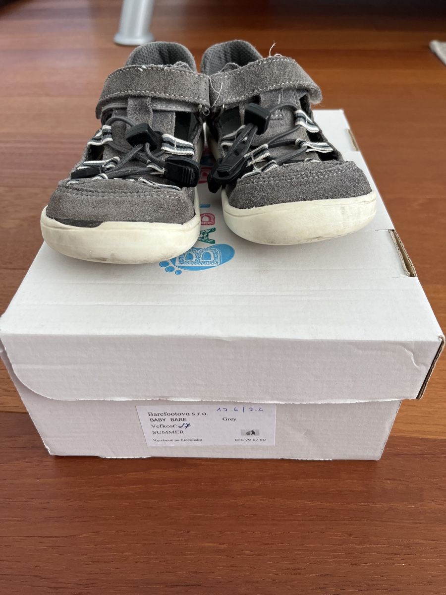 Scarpe per ragazzi: Baby Bare Sandale, grau, Gr. 27 – Usato da Goldau venduto da sop_pw7x 2