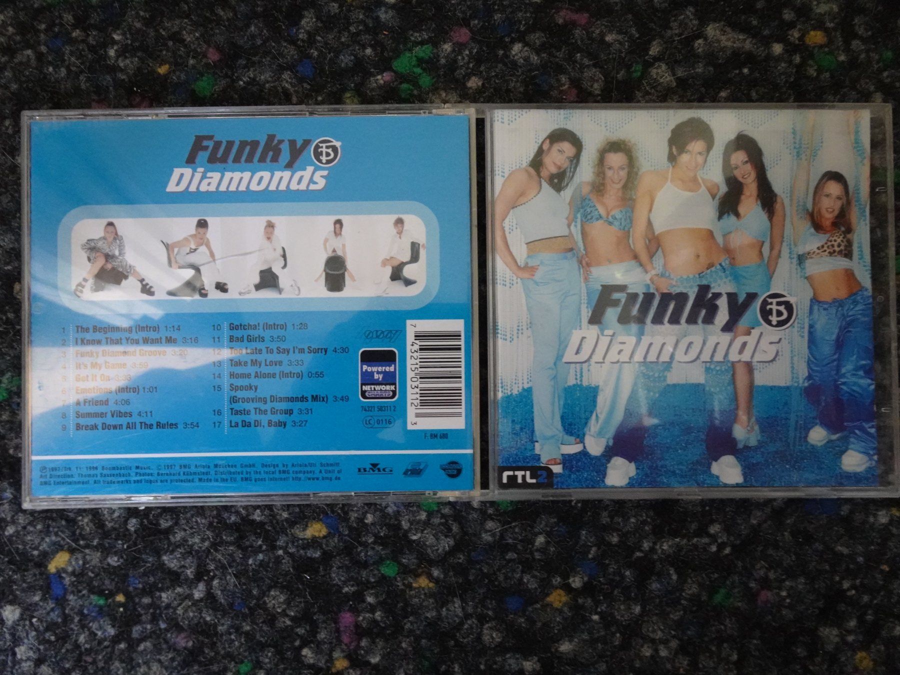 CDs: CD : Funky diamonds – Gebraucht aus Lotzwil von Kiddis