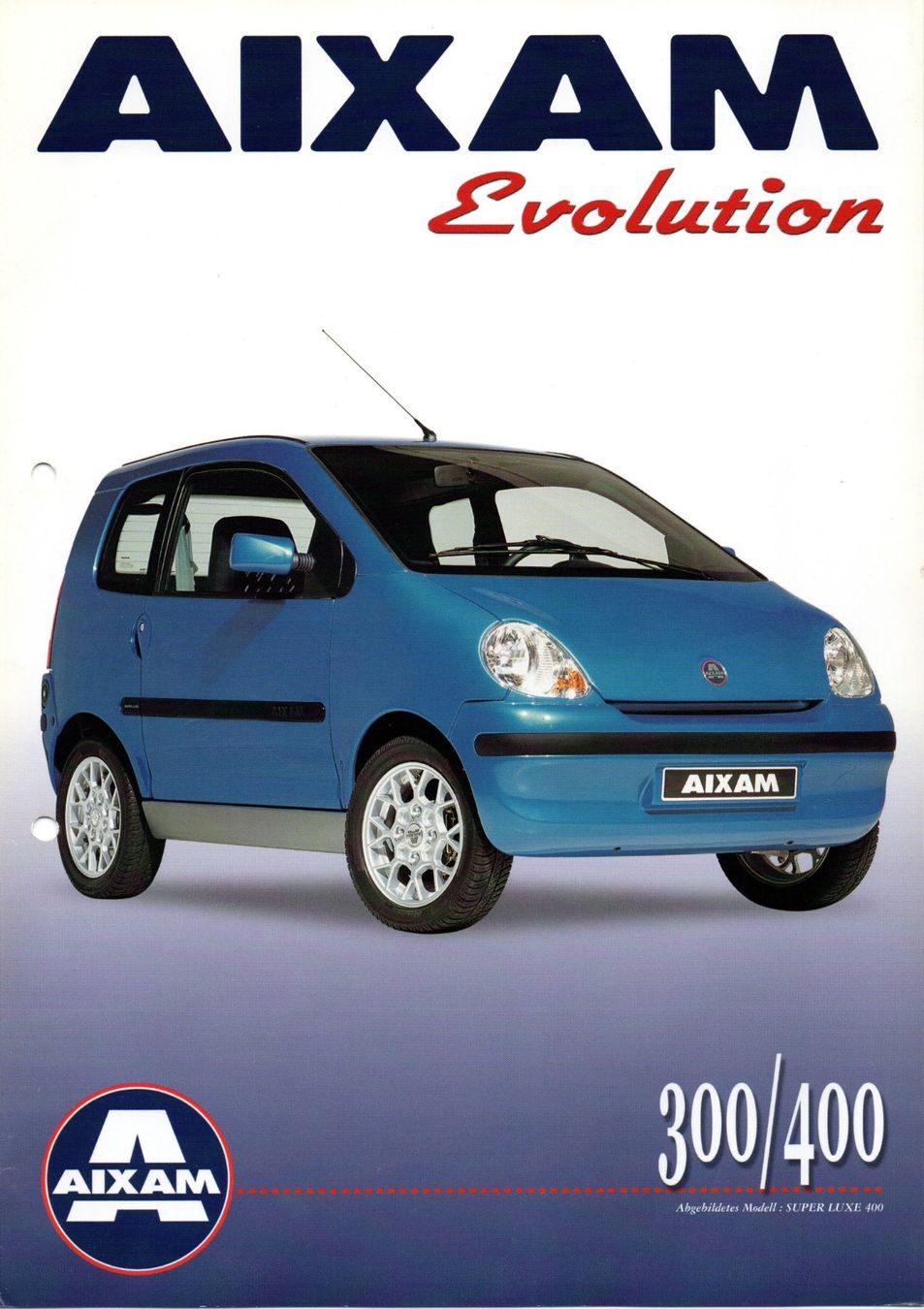 Trattori: Aixam 300/400 Evolution - Original Prospekt – Nuovo (secondo la descrizione) da Malans GR venduto da Chueche427