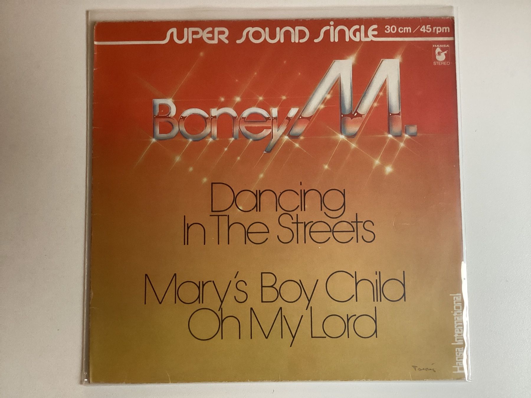 Dischi in vinile: Boney M. Maxi-Single Dancing In The Streets – Usato da Gutenswil venduto da Hamzian