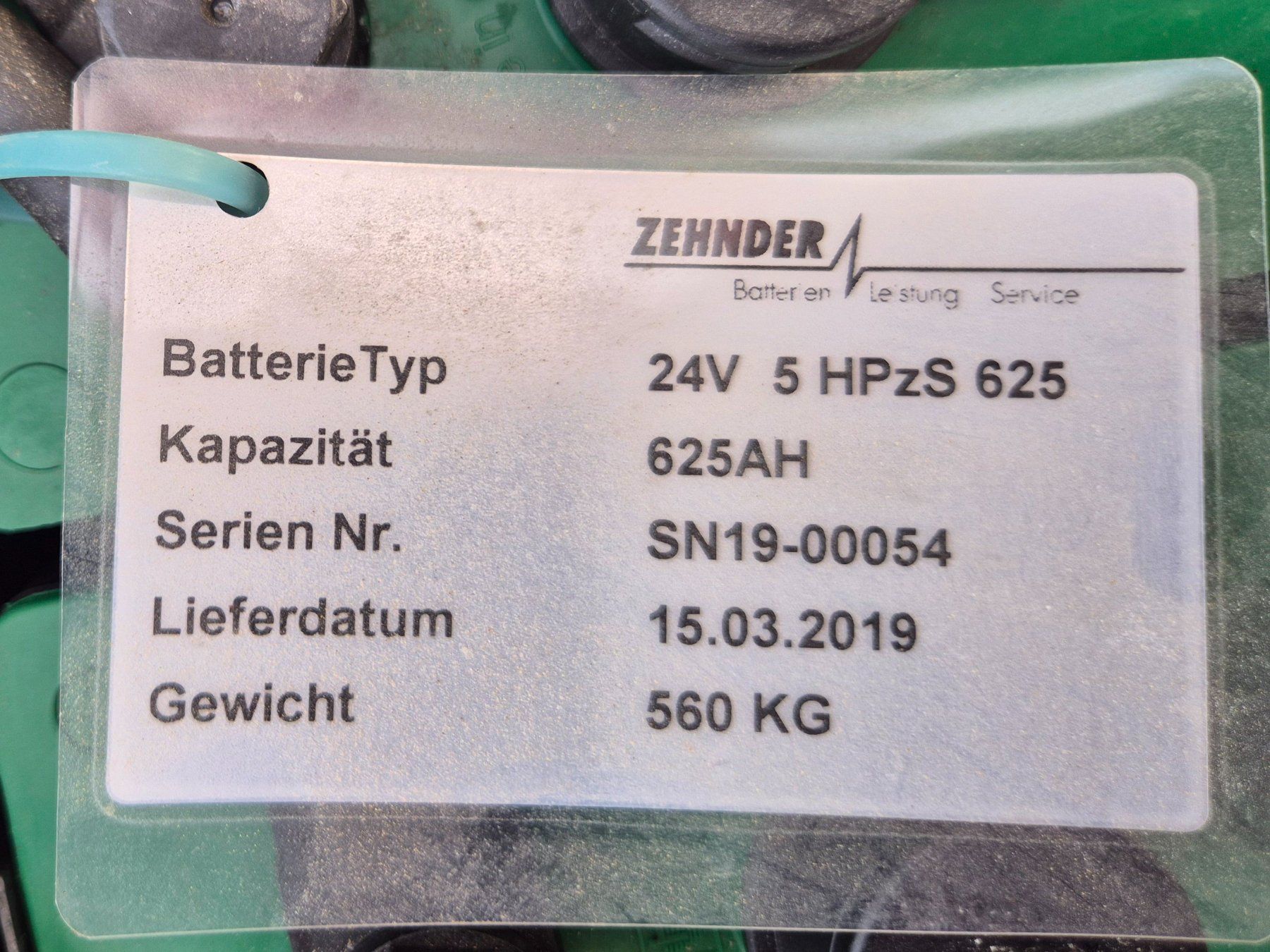Carrelli elevatori e a forche: WENDIGER KLEINER ELEKTROSTAPLER 3-RAD Batterie 2019 – Usato da Steffisburg venduto da Forkliftpower 6
