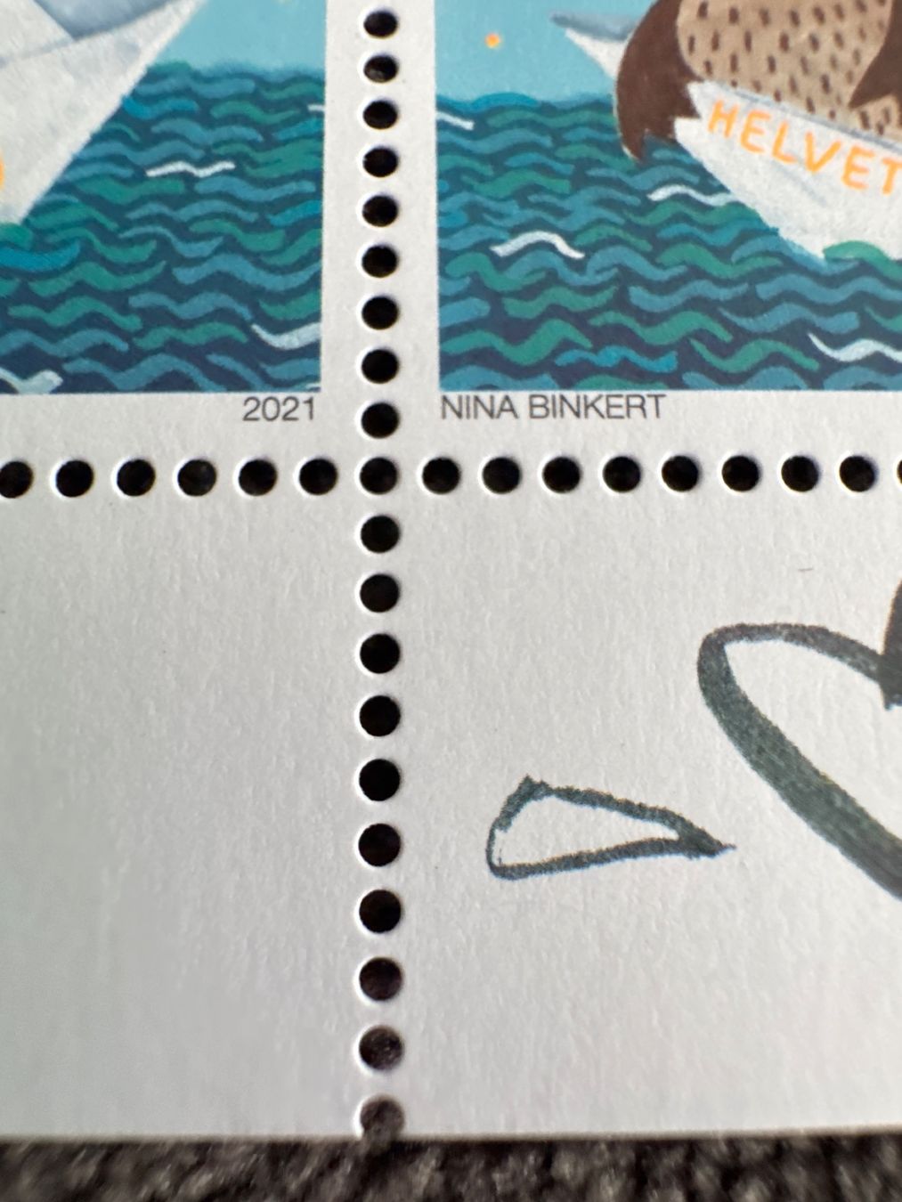 Tutti i francobolli: MARKEN 2021, KLEINBOGEN PAPIERSCHIFFCHEN/WASSER, POSTFRISCH – Nuovo (secondo la descrizione) da Genève venduto da k1164 2