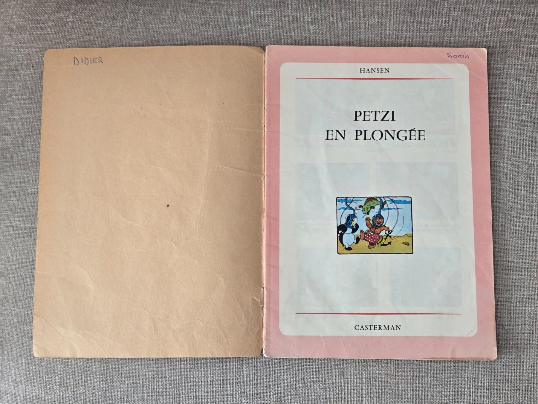 Fumetti: Petzi - Petzi en plongée – Usato da Crémines venduto da Blakedrake 3