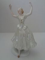 Porzellan-Figur - Tänzerin - Ballerina