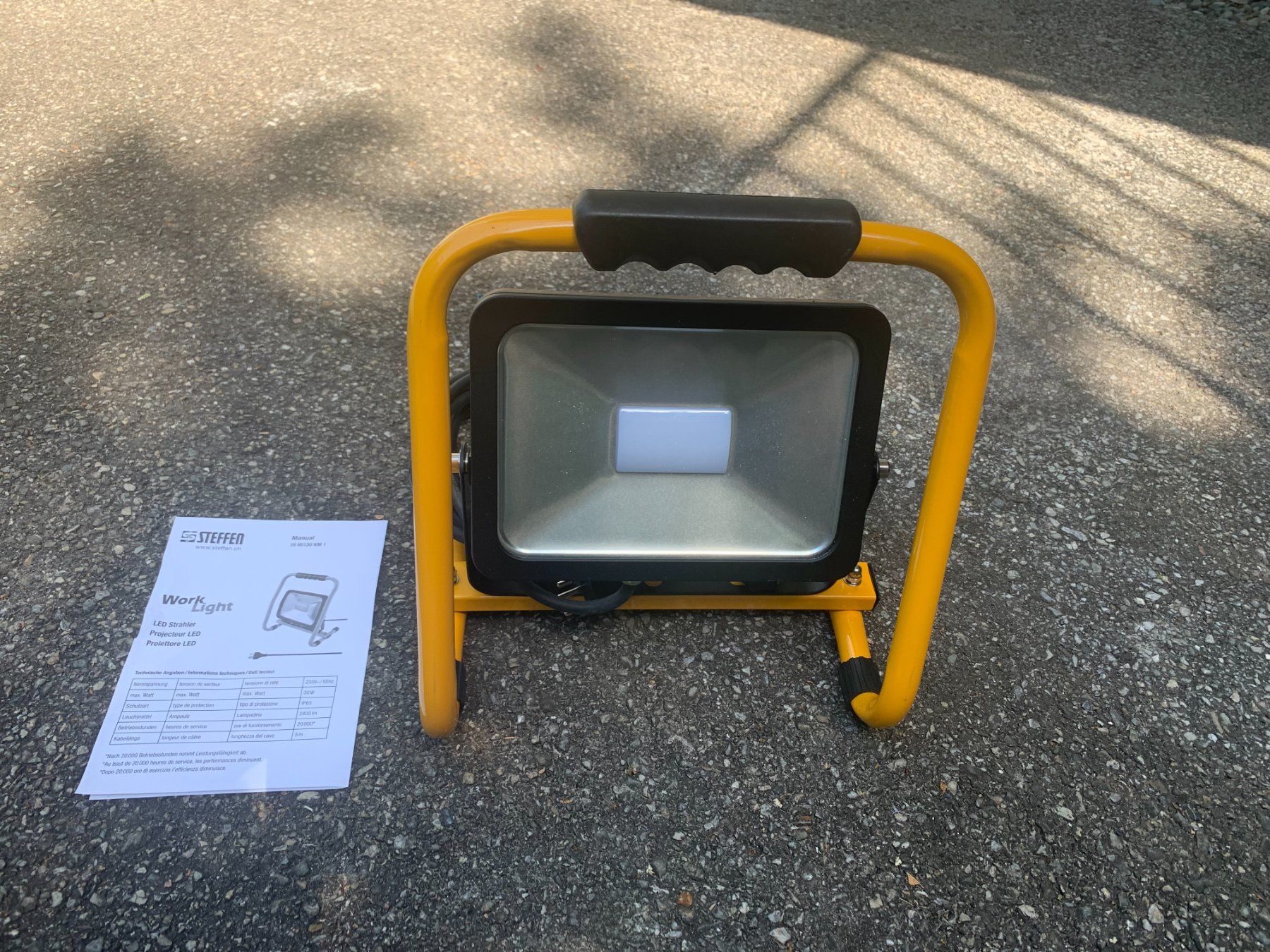 Lampade: LED Baustrahler / Arbeitsleuchte – Nuovo (secondo la descrizione) da Dornach venduto da Hofleur 1