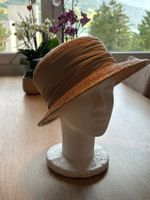 Sommerhut hellbraun aus 100% Stroh von C&A  Gr. 56 cm