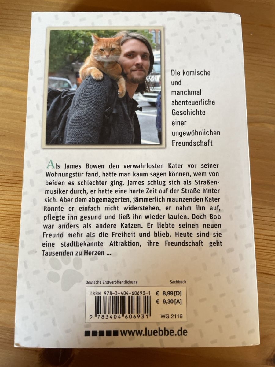 Libri: Bob, der Streuner – Usato da Grünenmatt venduto da Smiley1986 1