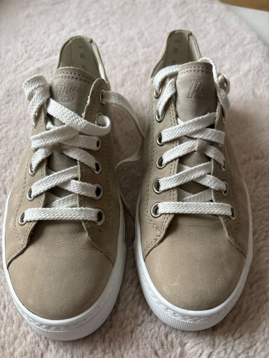Paul Green Scarpe da donna: Paul Green Sneaker Beige ! – Usato da langenthal venduto da rundholz7