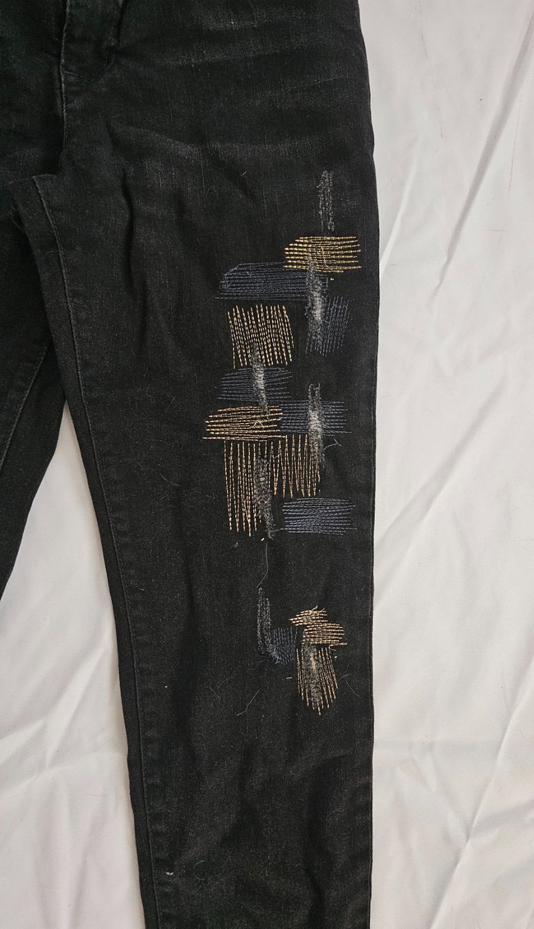 Jeans: Jeans Rainbow Boyfriend Gr. 38 – Gebraucht aus Füllinsdorf von Sunnebliemli7 3