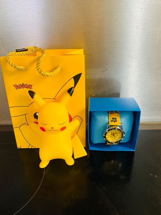 Veilleuses pokemon pikachu + 1 montre pikachu pokemon