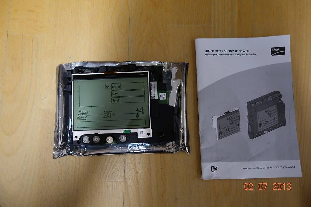 Wechselrichter: Display SMA Sunny Tripower – Neu und originalverpackt aus Hinwil von Sinclar1