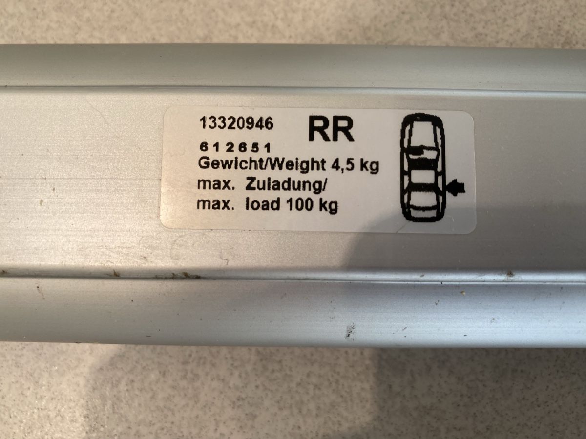 Portapacchi: Dachträger zu Opel Zafira C – Usato da Hägglingen venduto da Karin0802 5