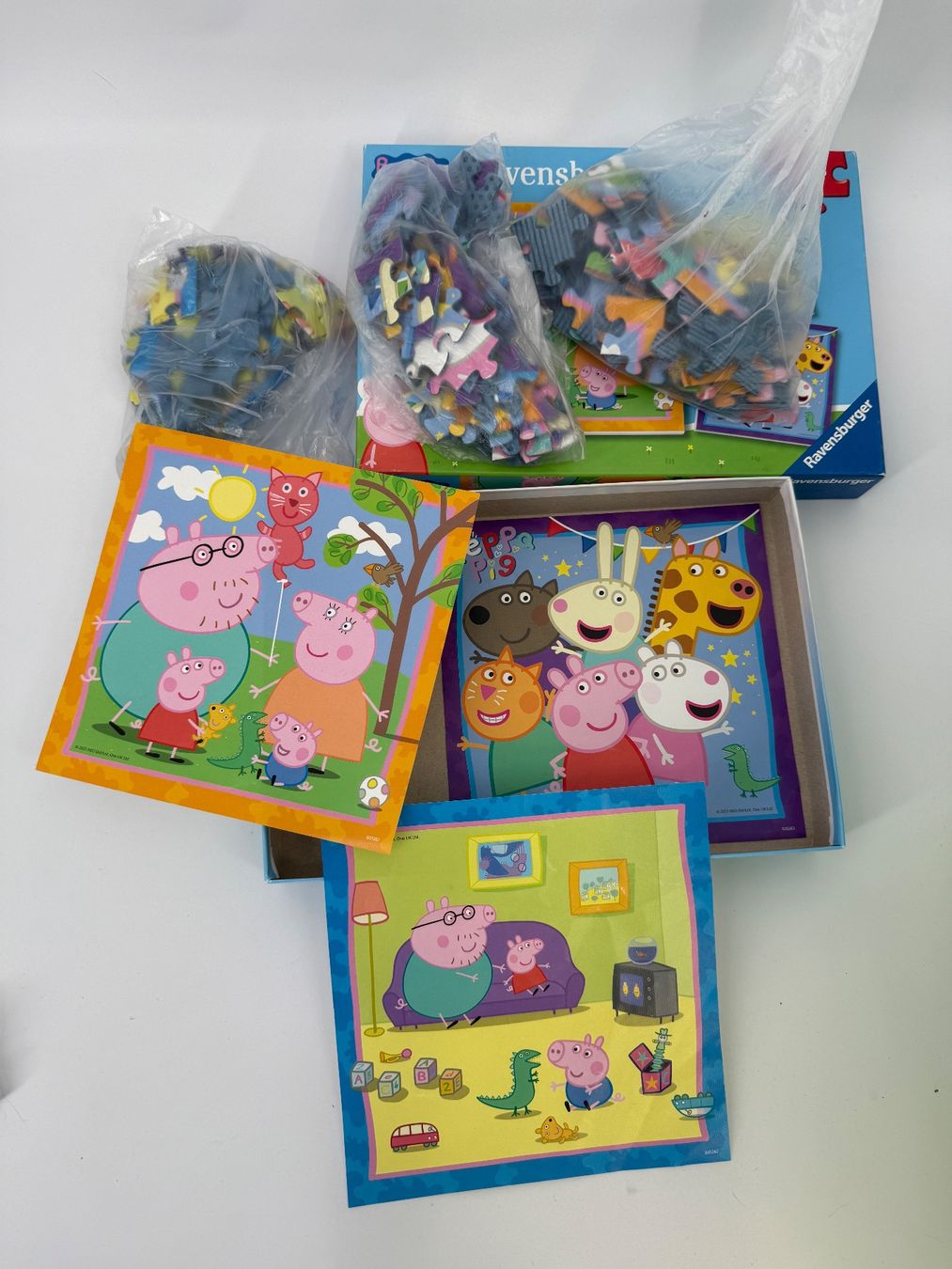 Ravensburger Puzzle: Ravensburger Puzzle "Peppa Pig" 2x49 Teile, ab 5+ – Usato da Auenstein venduto da moin. 2