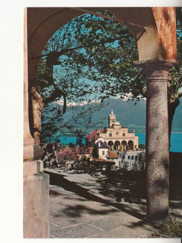Cartoline postali: Madonna del Sasso ca. 1980 – Usato da Bürglen TG venduto da StampGraf