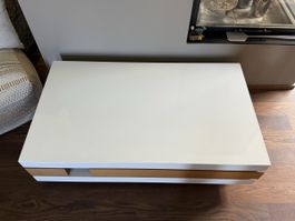 massiver Sofa Tisch mit Schublade