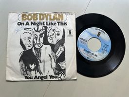BOB DYLAN rare On a night like this Single Kult Top 70's