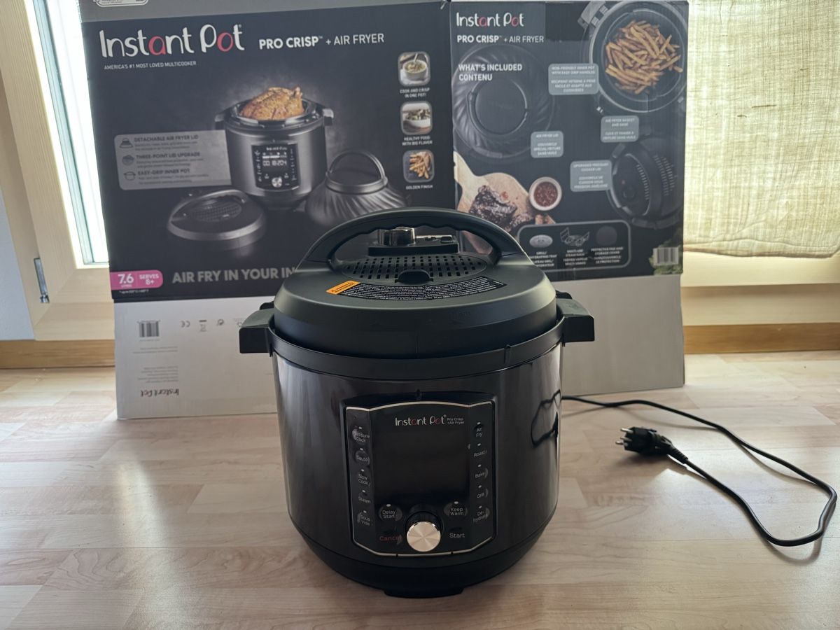 Elettrodomestici da cucina: Instant Pot pro crisp + air fryer – Usato da Zürich venduto da Laurin____
